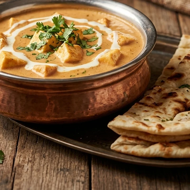 Shahi paneer in a rich creamy sauce at Taste of India Express, Sherwood Park